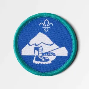 Explorer Scout Hill Walker Activity Badge