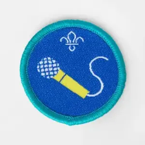 Explorer Scout Media Relations and Marketing Activity badge