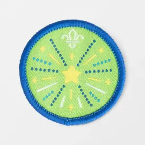 Squirrel Lets Celebrate Activity Badge