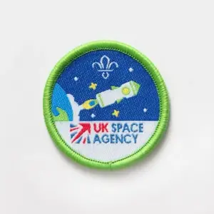 Squirrel Space Activity Badge