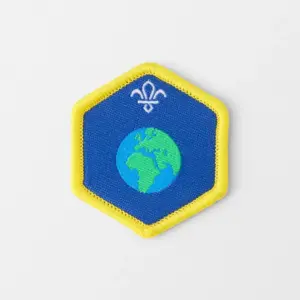 Cubs Our World Challenge Award Badge