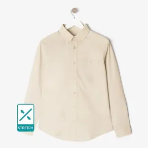Adult Long Sleeve Uniform Shirt - with Stretch