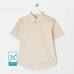 Adult Short Sleeve Uniform Shirt -with Stretch