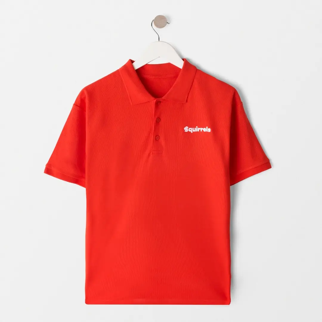 Squirrels Adult Polo Shirt