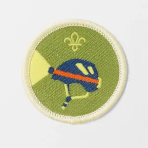 Explorers Caving Activity Badge
